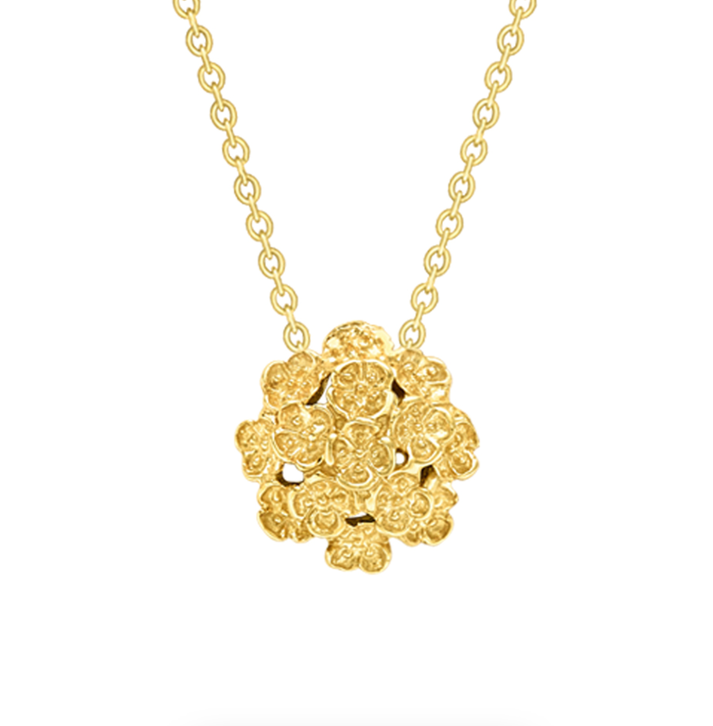 Posy Flower Pendant Necklace