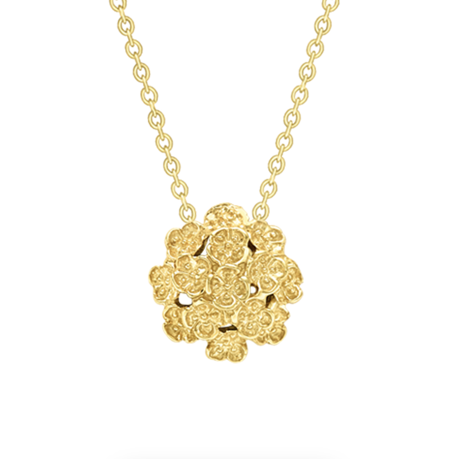 Posy Flower Pendant Necklace