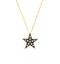 Small Diamond Star Pendant Necklace